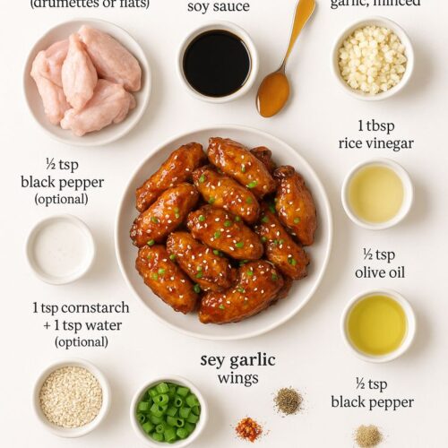 Honey Garlic Wing Chicken