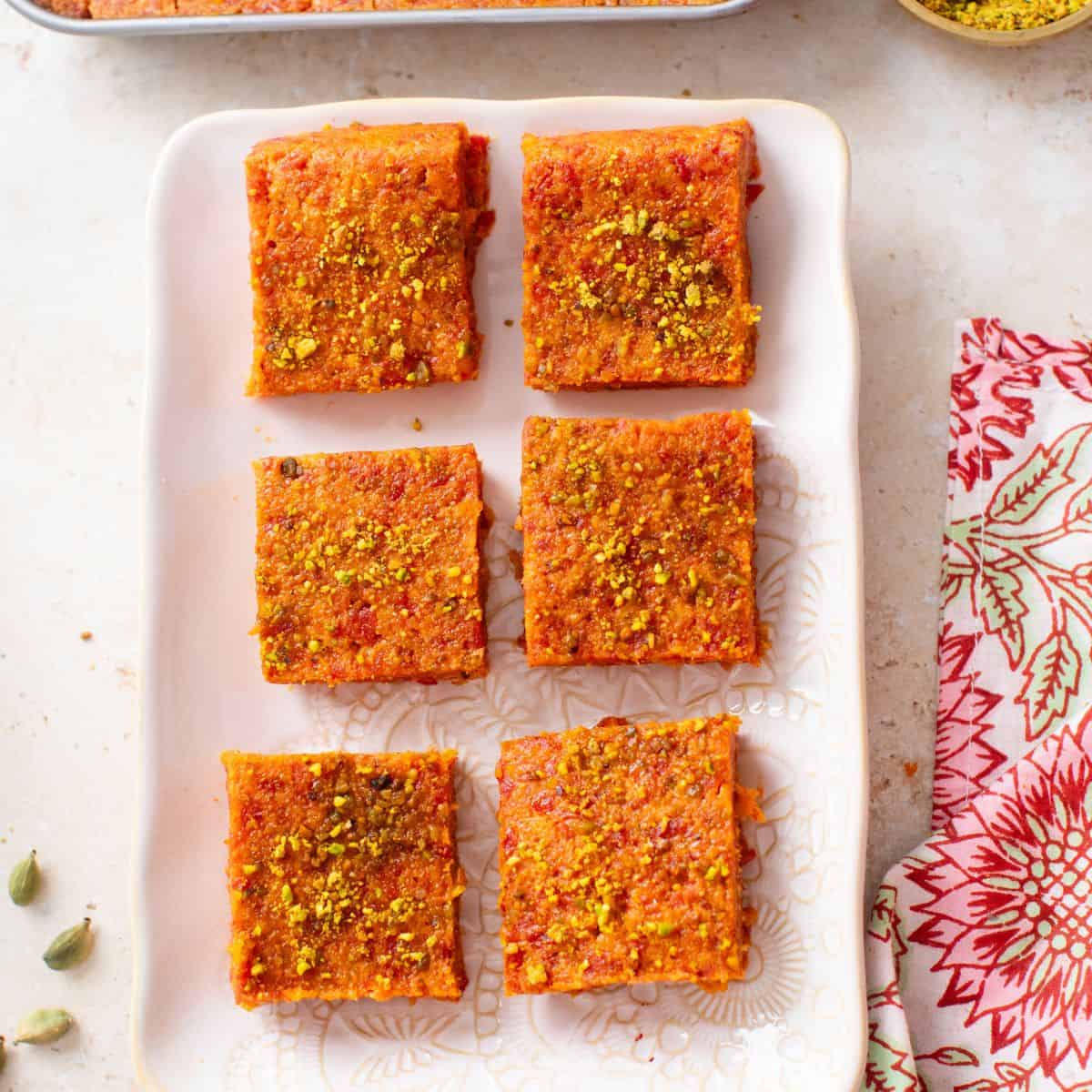 Carrot Burfi (Gajar Pak Recipe)