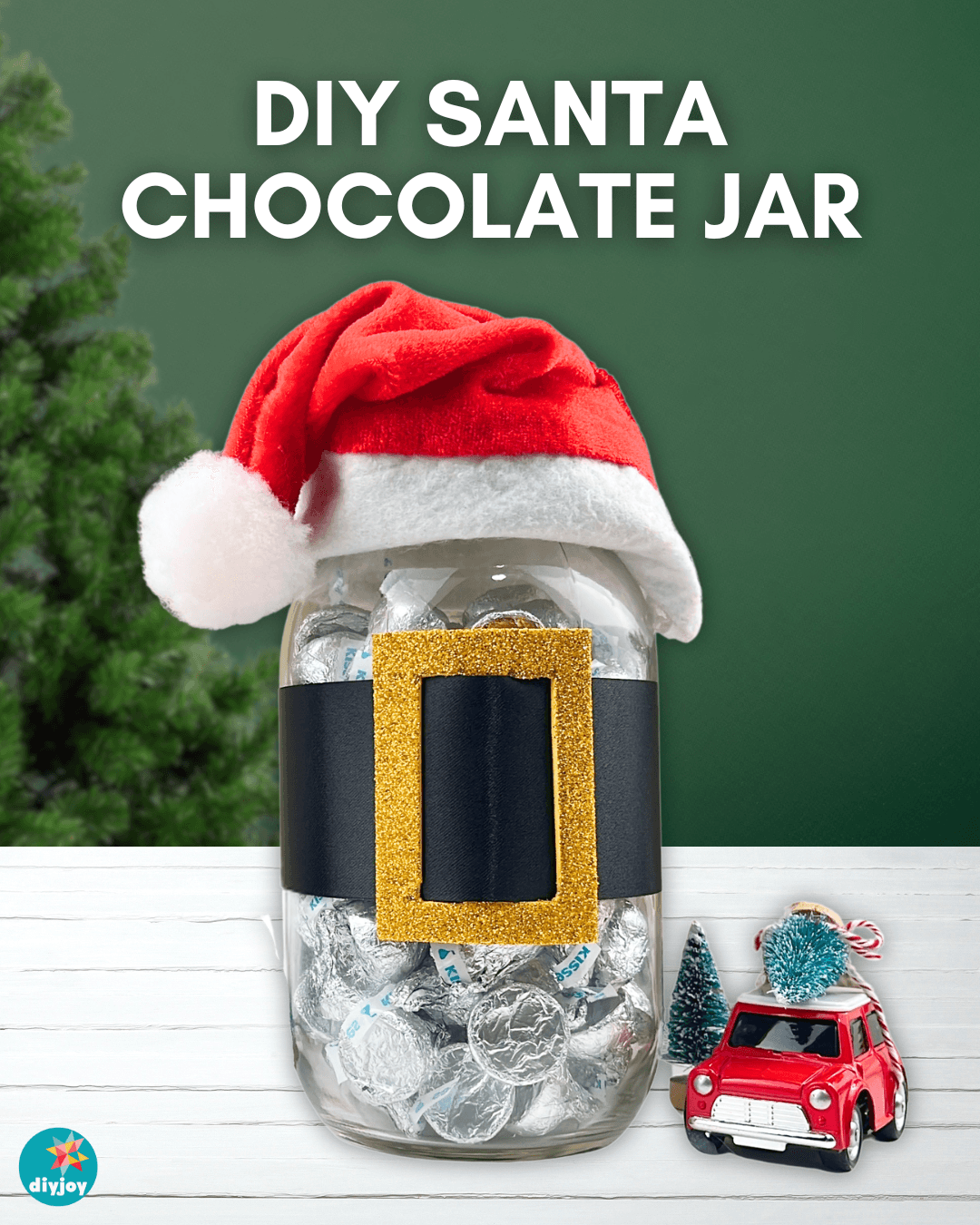 DIY Santa Chocolate Jar – DIY Joy