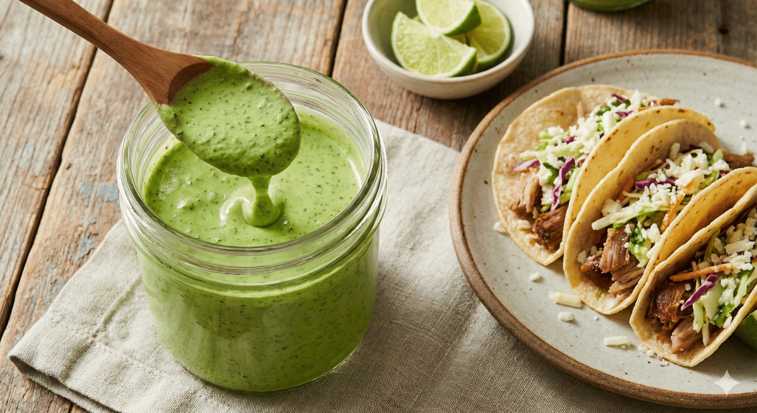 Home 62 5-Minute Creamy Garlic Lime Cilantro Sauce: The Ultimate Flavor Booste