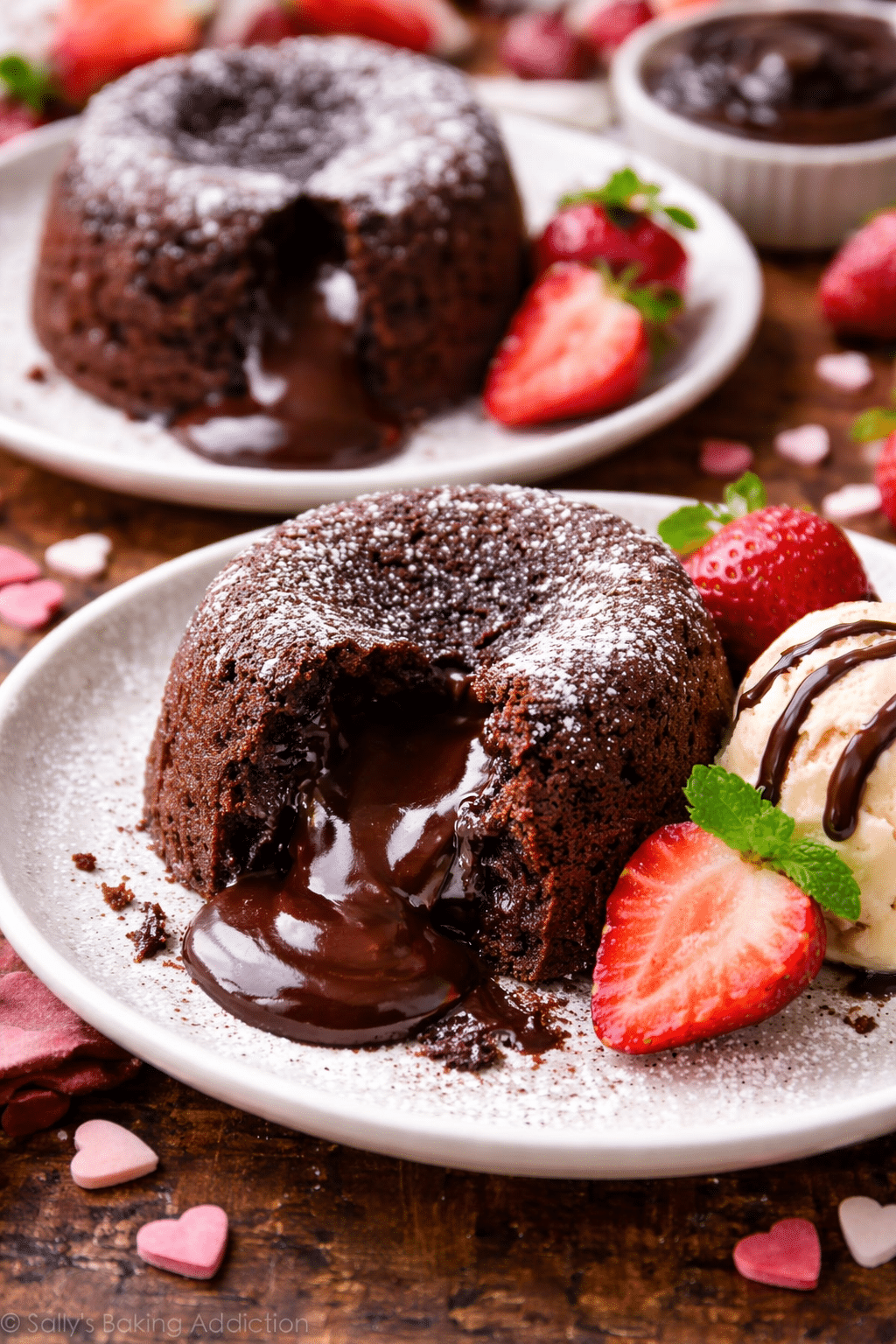 Molten Chocolate Lava Cakes (Valentine’s Day Dessert)