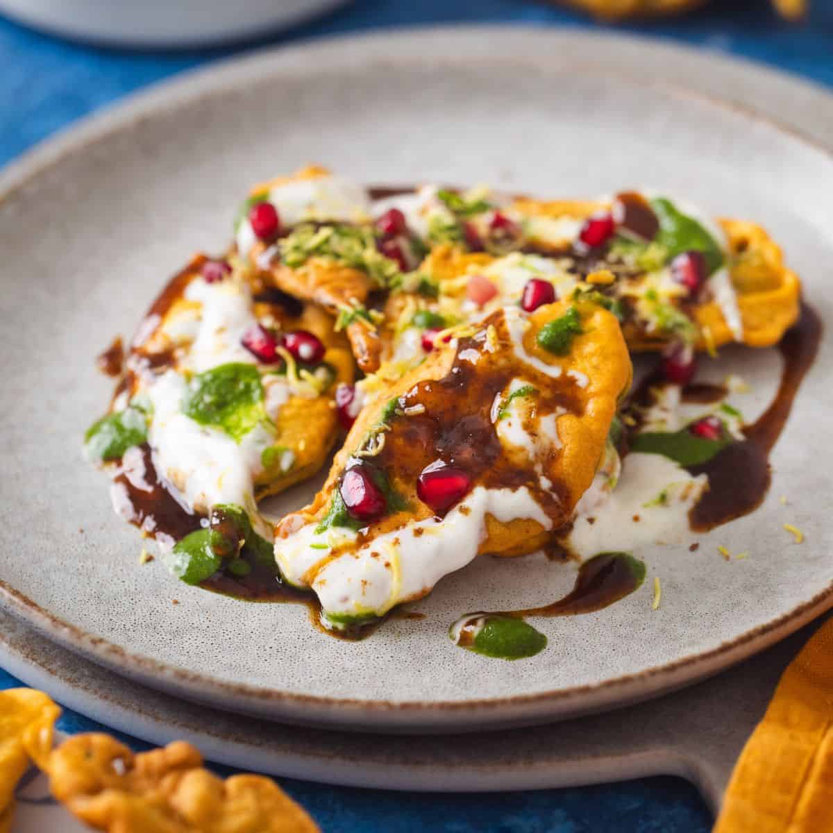 Delhi Style Palak Patta Chaat