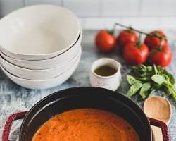 The Masterclass: Roasted Creamy Tomato Basil Soup 2 images 5