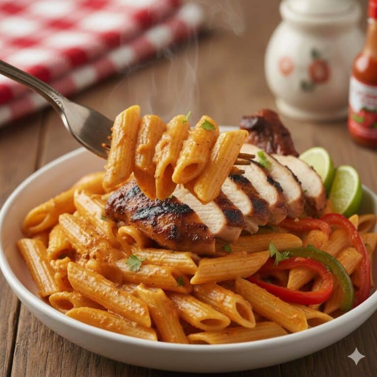 creamy jerk chicken pasta