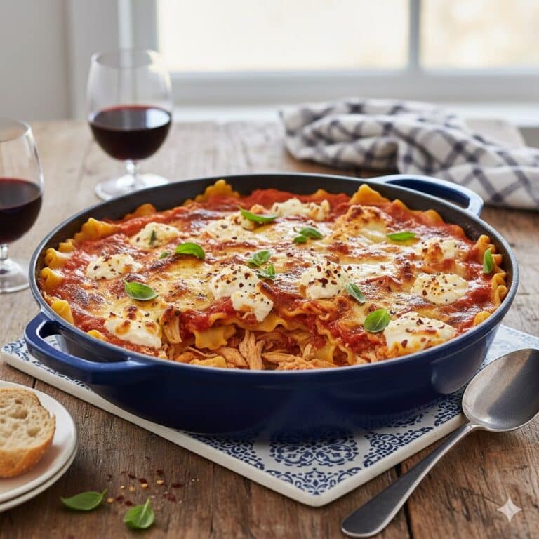 One-Pan Marry Me Chicken Lasagna