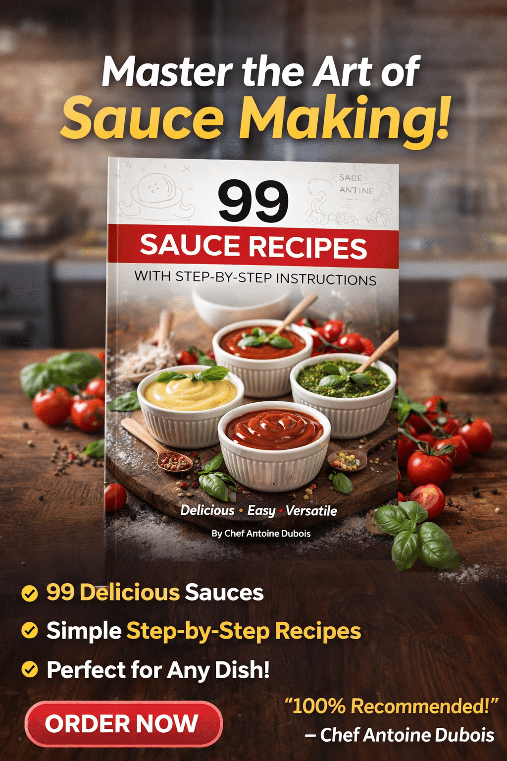 99 sauces recipes ebook