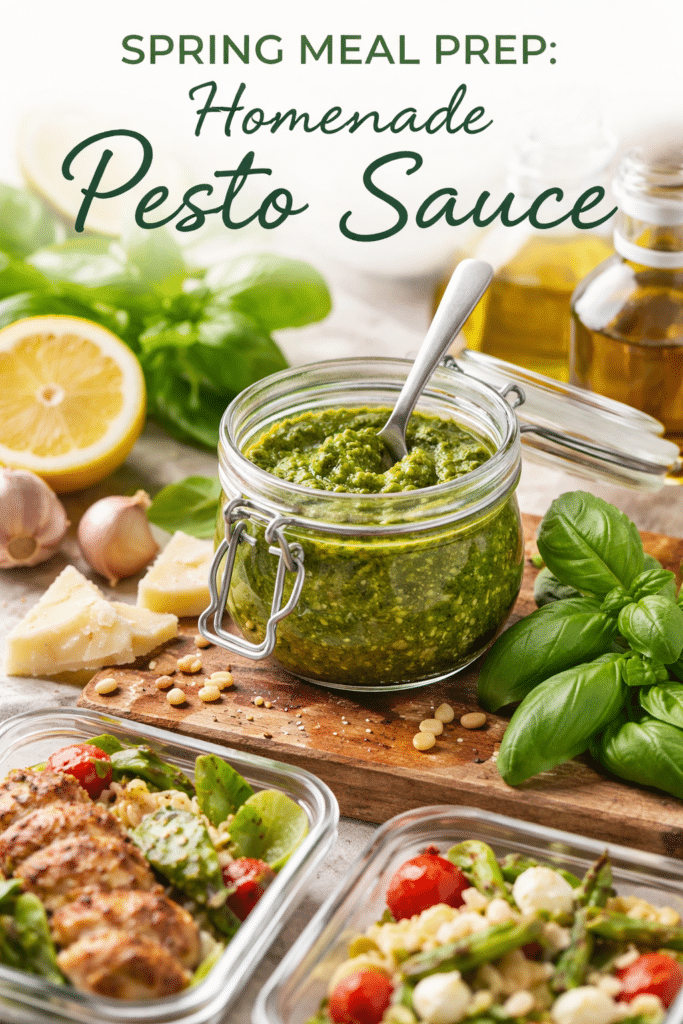 Homemade Pesto Sauce