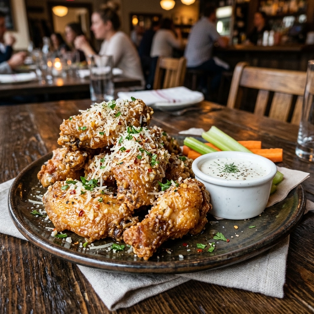 6 Must-Try Wing Sauce Recipes: The Ultimate Guide to Game-Day Flavor (2026) 3 3. Garlic Parmesan 202606042256