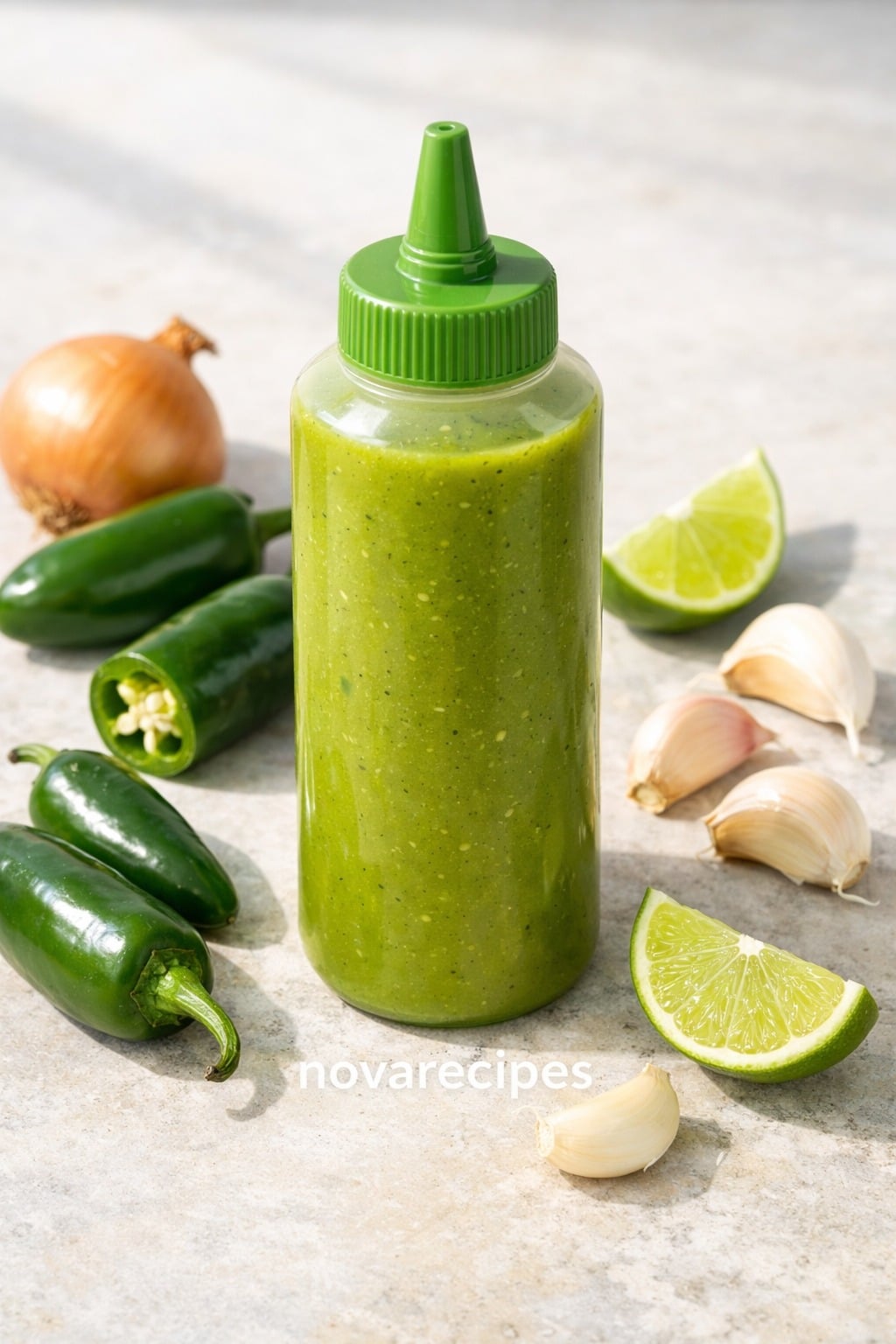 Green Jalapeño Hot Sauce (Easy Homemade Recipe)