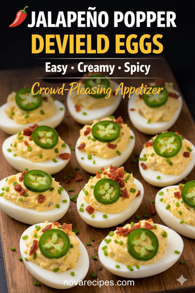 jalapeno popper deviled eggs