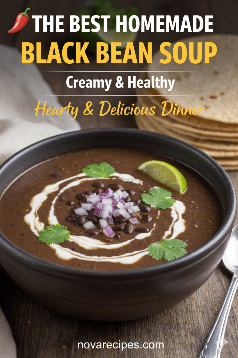The Ultimate Black Bean Soup Recipe: A Comprehensive Guide to Healthy, Hearty & Flavorful Comfort (2026 Edition)