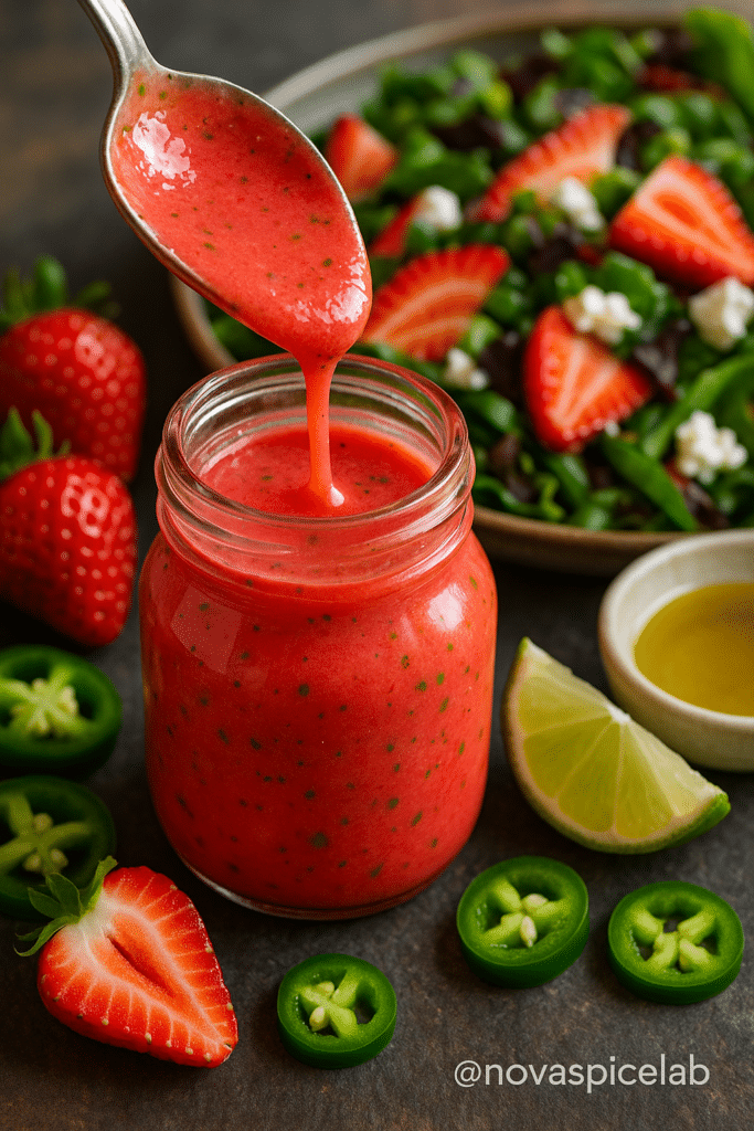 Strawberry-Jalapeño Dressing