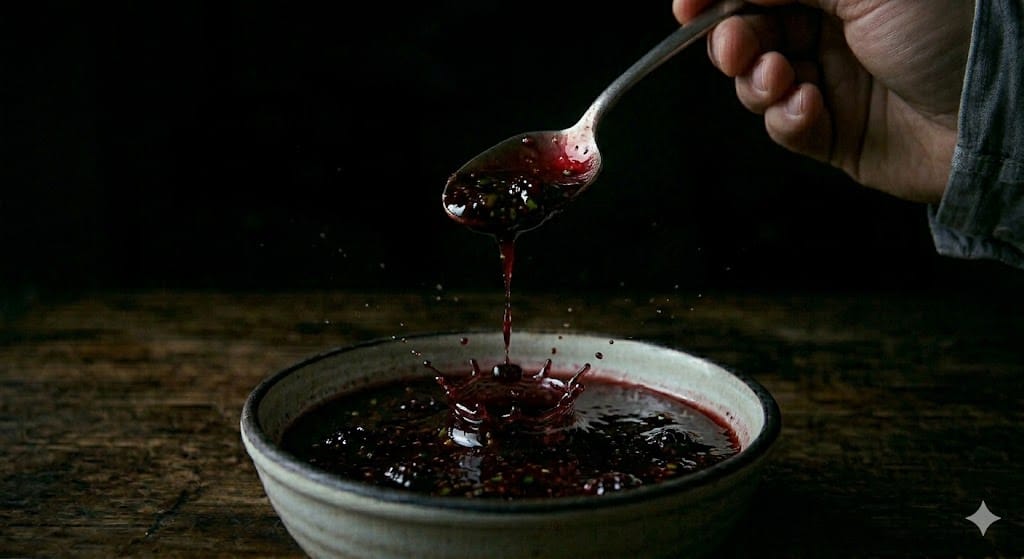 Blackberry Jalapeño Quick Jam 