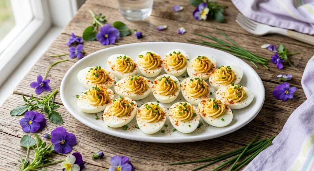 The Best Easter Deviled Eggs Recipe (Classic, Creamy & Crowd-Pleasing!) 1 Easter Deviled Eggs