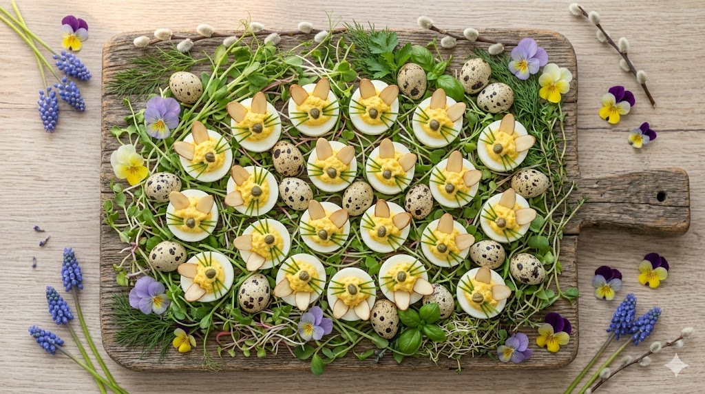 The Best Easter Deviled Eggs Recipe (Classic, Creamy & Crowd-Pleasing!) 6 Easter Nest Deviled Eggs