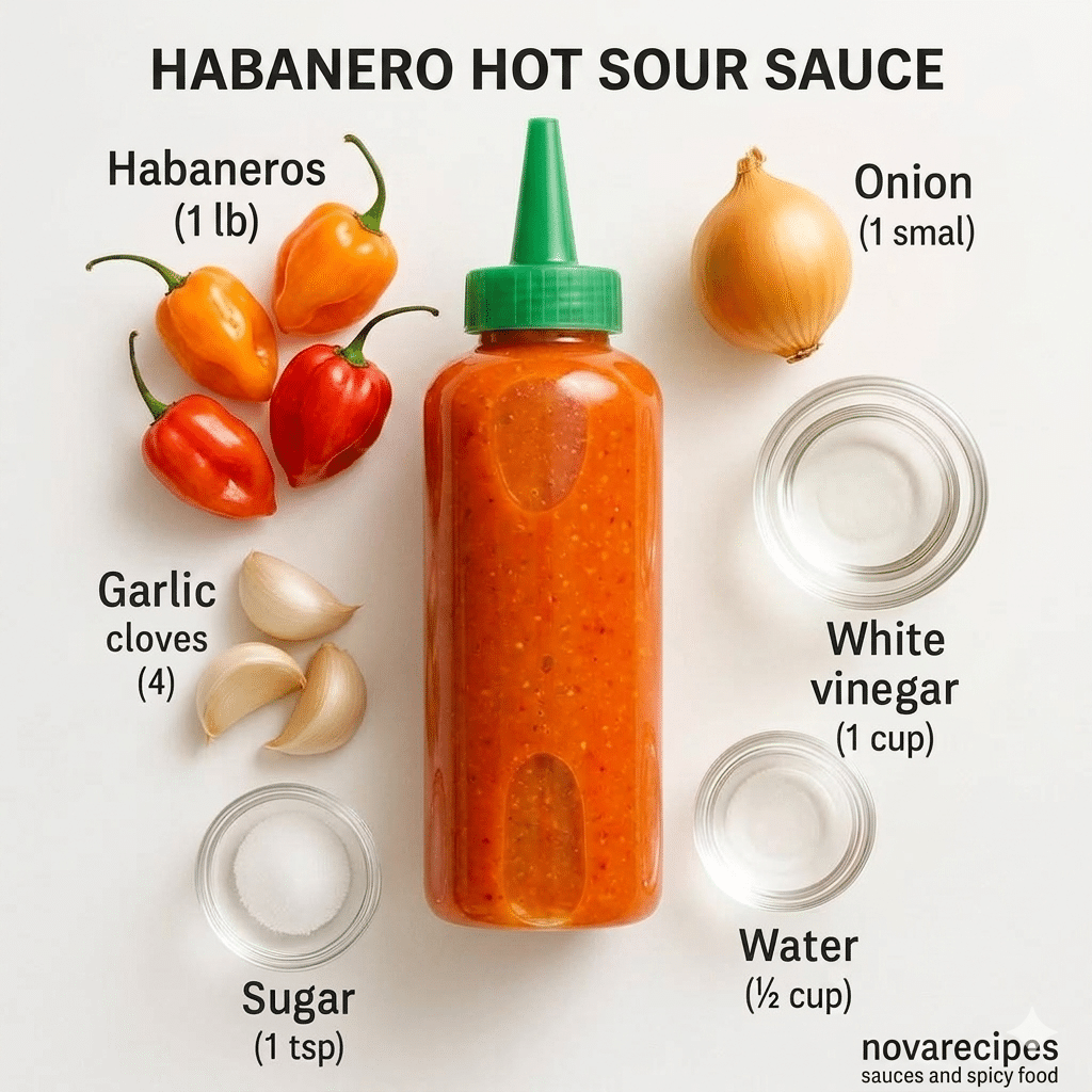 Habanero Hot Sour Sauce Recipe –