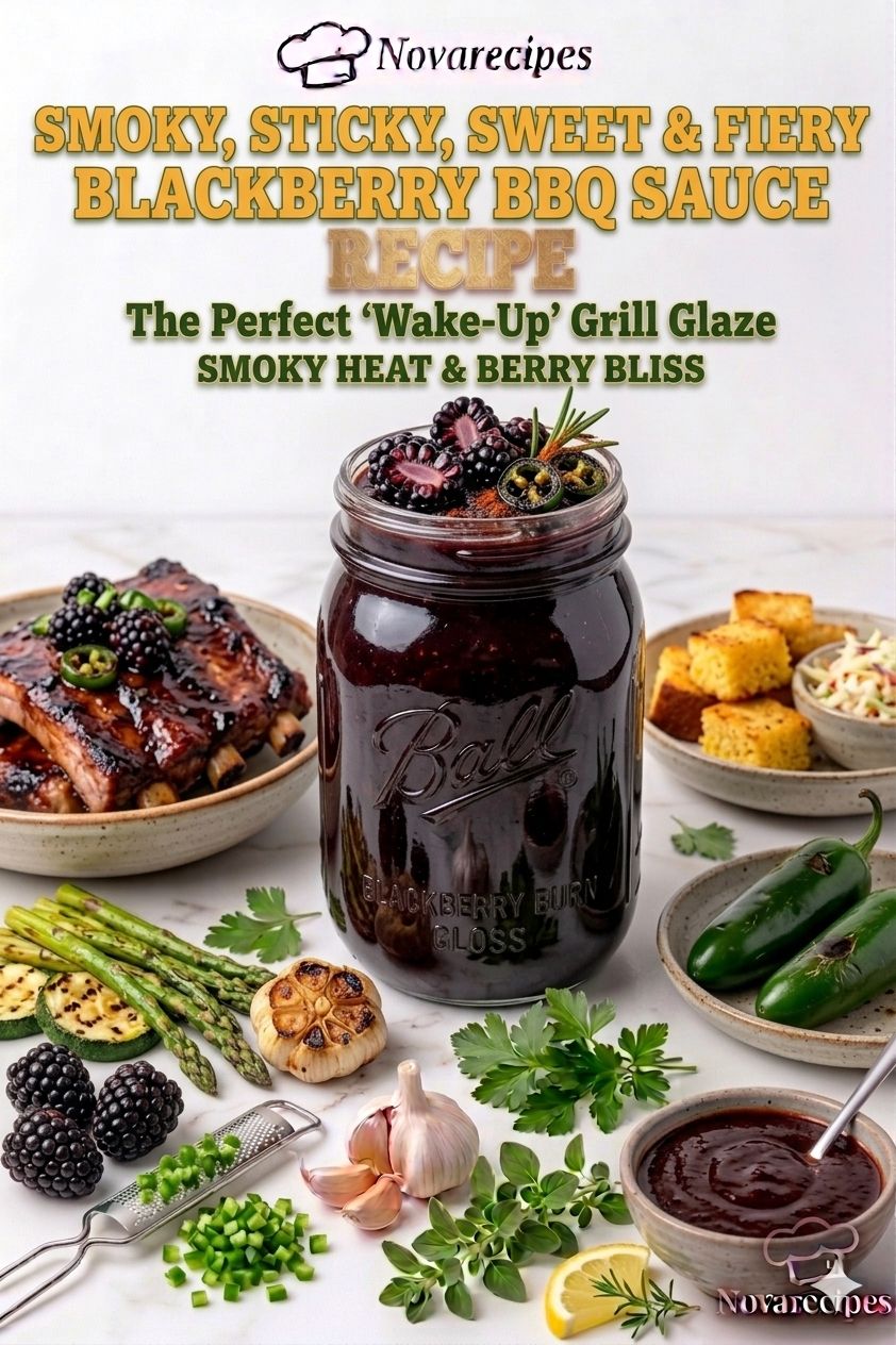 Sweet Blackberry BBQ Sauce