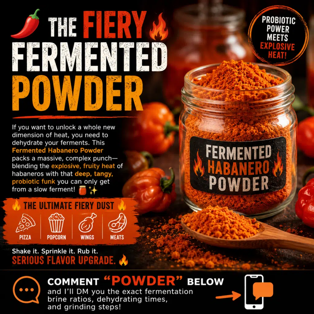 Fermented Habanero Powder Recipe