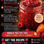 Raspberry Habanero Relish: The Perfect Sweet and Spicy Fruit Condiment Raspberry Habanero Relish