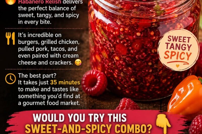 Raspberry Habanero Relish: The Perfect Sweet and Spicy Fruit Condiment 1 Raspberry Habanero Relish: The Perfect Sweet and Spicy Fruit Condiment