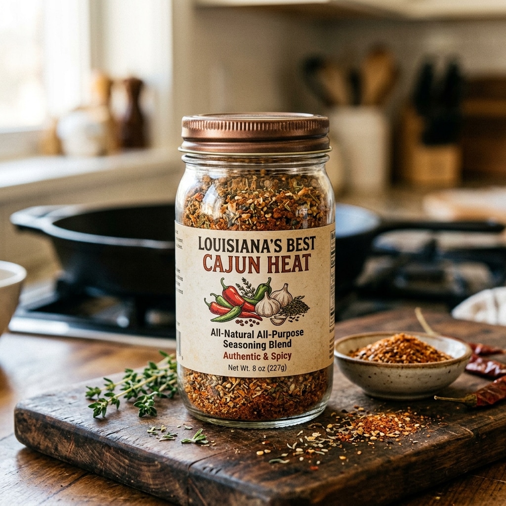 Cajun Seasoning jar 202606042322