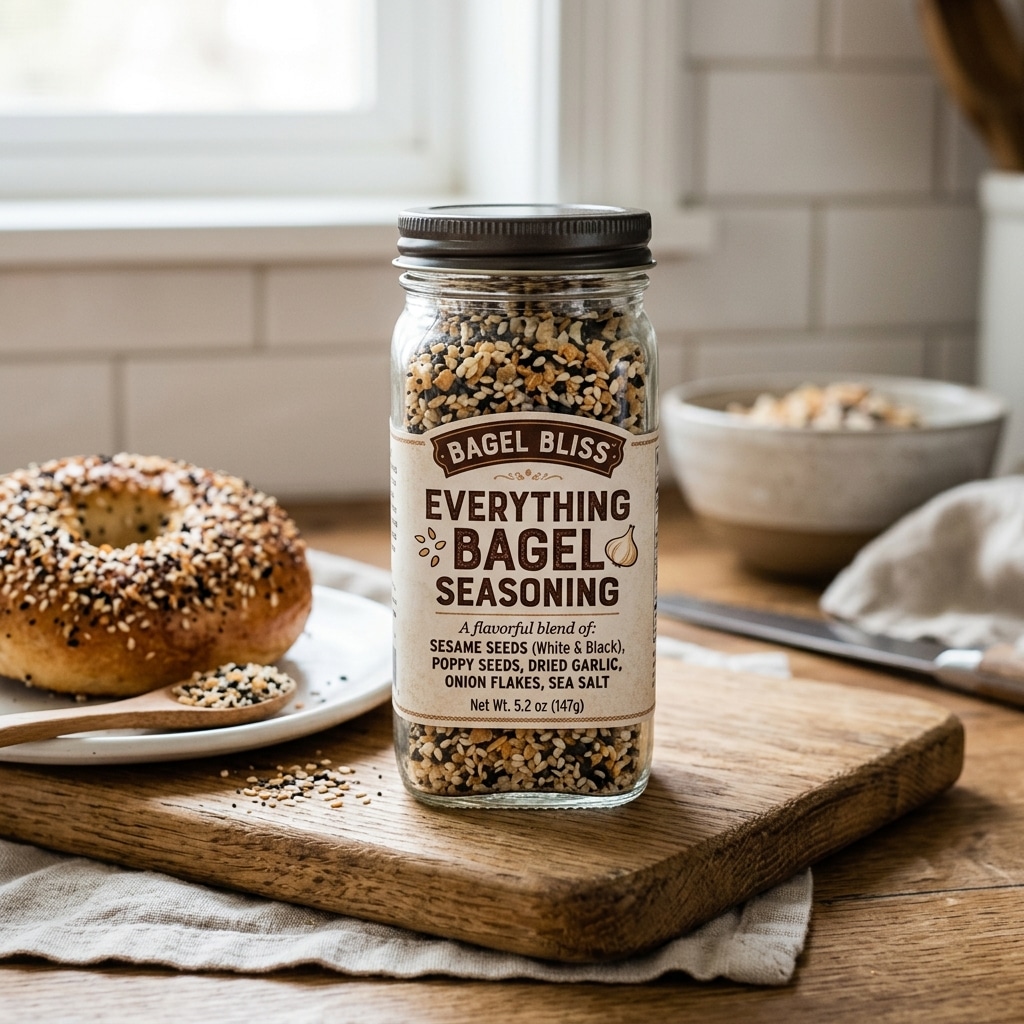 Everything Bagel Seasoning jar 202606042322