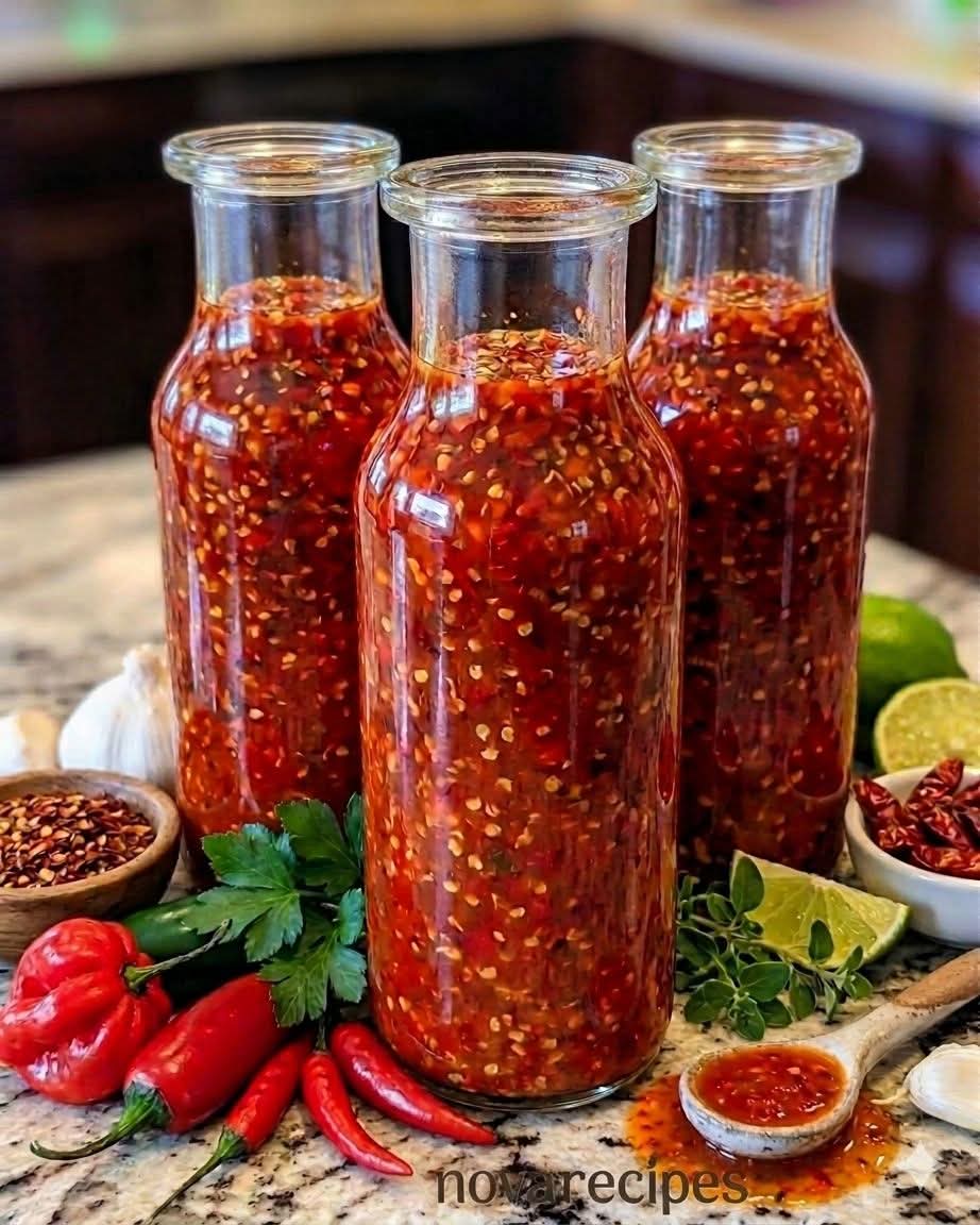 Homemade Red Chili Sauce Recipe