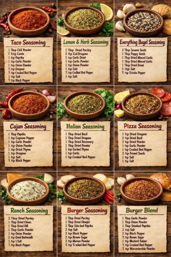 The Ultimate Guide to Homemade Seasoning Blends